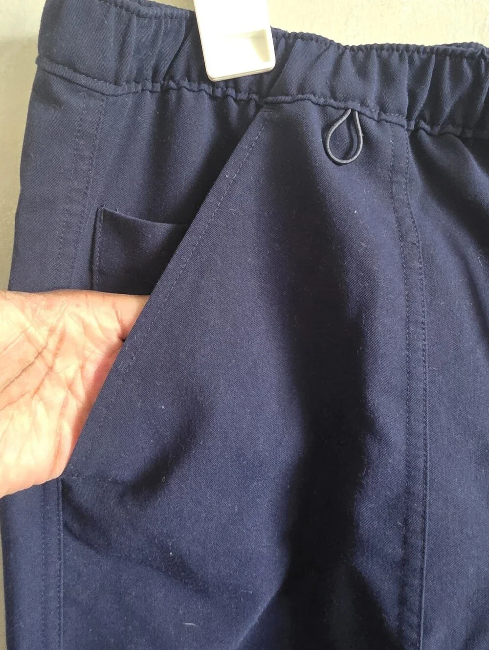 FIGS Technical Collection Stretch Navy Deep Blue Scrub Pants Men M